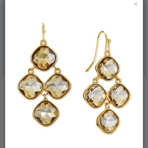 NWT Style & Co Chandelier Stone Drop Earrings